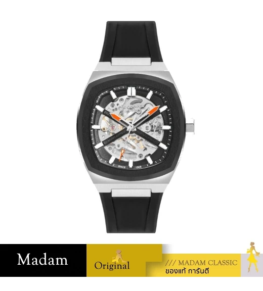 นาฬิกาข้อมือ LEE COOPER LC07902-351,42 MM,SILICONE STRAP,BLACK				