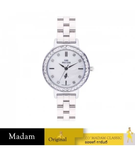 นาฬิกาข้อมือ Polo Club PPC-DC41-WE ÉTOILE CARRÉ DIAMOND WHITE	