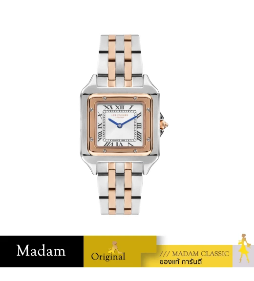 นาฬิกาข้อมือ LEE COOPER LC07866-530,29 MM.,STAINLESS STEEL,TWO TONE SILVER /  ROSE GOLD  				