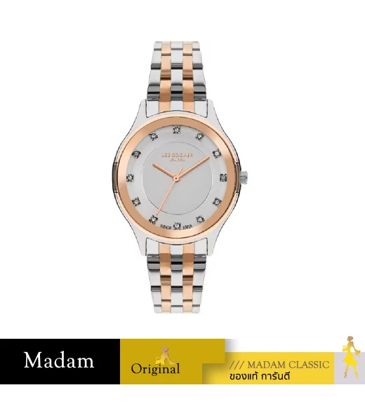 นาฬิกาข้อมือ LEE COOPER LC07867-530,35 MM.,STAINLESS STEEL,TWO TONE SILVER / ROSE GOLD				