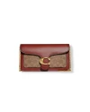 กระเป๋าสะพายข้าง COACH CE774  TABBY CHAIN CLUTCH IN SIGNATURE CANVAS (B4NQ4)