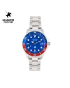 นาฬิกาข้อมือ US MASTERS POLO CLUB  USM-EC04-BUR-BU OHIO CLASS 1900 DATE 37 MM. BLUE RED / BLUE	