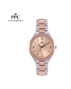 นาฬิกาข้อมือ PPC FONTAINEBLEAU PPC-EE06-SRG-PK JOAN CLASSIC DATE SILVER ROSEGOLD / PINK 36 MM,SILVER ROSEGOLD / PINK	