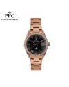 นาฬิกาข้อมือ PPC FONTAINEBLEAU PPC-ED01-RG-BK ÉTOILE ROMANS CLASSIC ROSEGOLD / BLACK 36 MM,ROSEGOLD / BLACK	