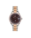 นาฬิกาข้อมือ PPC FONTAINEBLEAU PPC-ED01-SRG-BR ÉTOILE ROMANS CLASSIC SILVER ROSEGOLD / BROWN 36 MM,SILVER ROSEGOLD / BROWN	