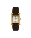 นาฬิกาข้อมือ PPC FONTAINEBLEAU PPC-EC13-BR-GWE DORÉE CLASSIC H 22.5 MM,BROWN / GOLD WHITE