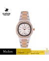 นาฬิกาข้อมือ US MASTERS POLO CLUB USM-ED03-SRG-WE THE EMPIRE LADY CRYSTAL 32.5 MM,SILVER ROSEGOLD / WHITE