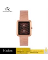 นาฬิกาข้อมือ PPC FONTAINEBLEAU PPC-EC15-RG-BR DORÉE LINEA DATE 30 MM,ROSEGOLD / BROWN