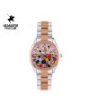 นาฬิกาข้อมือ US MASTERS POLO CLUB USM-EE06-SRG-LPK NEW YORK COLOR BALL DATE 31 MM,SILVER ROSEGOLD / LIGHT PINK