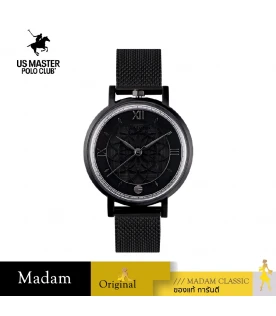 นาฬิกาข้อมือ US MASTERS POLO CLUB USM-EC14-IPB HARMONY ANCIENT SWISS 37.5 MM,PLATING BLACK
