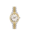 "นาฬิกาข้อมือ US MASTERS POLO CLUB USM-EC02-SGD-WE  NEW YORK CLASSIC ROMAN DATE 33 MM,SILVER GOLD / WHITE"
