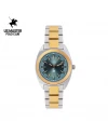 นาฬิกาข้อมือ US MASTERS POLO CLUB USM-DE05-SGD-OGN BOSTON CLASSIC 35 MM,SILVER GOLD / ORIENT GREEN