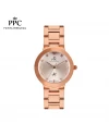 นาฬิกาข้อมือ PPC FONTAINEBLEAU PPC-DF05-RG-WN JOAN SOLEIL CLASSIC 30 MM,ROSEGOLD / WINE