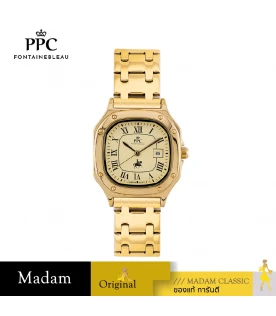 นาฬิกาข้อมือ PPC FONTAINEBLEAU PPC-EC01-GD CHARLES ROMANS CLASSIC 30 MM,GOLD
