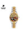 นาฬิกาข้อมือ US MASTERS POLO CLUB USM-EE06-SGD-GD NEW YORK COLOR BALL DATE 31 MM,SILVER GOLD / GOLD