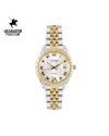 "นาฬิกาข้อมือ US MASTERS POLO CLUB USM-EC02-SGD-WE  NEW YORK CLASSIC ROMAN DATE 33 MM,SILVER GOLD / WHITE"