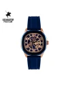 นาฬิกาข้อมือ US MASTERS POLO CLUB USM-EC06-BU-RBU THE EMPIRE STRUCTURE 42 MM,BLUE / ROSEGOLD BLUE