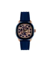 นาฬิกาข้อมือ US MASTERS POLO CLUB USM-EC06-BU-RBU THE EMPIRE STRUCTURE 42 MM,BLUE / ROSEGOLD BLUE