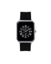นาฬิกาข้อมือ PPC FONTAINEBLEAU PPC-DH01-BK-BK JEUNESSE QUAD EDGE ROMAN DATE 35 MM,BLACK / BLACK