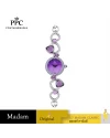 นาฬิกาข้อมือ PPC FONTAINEBLEAU PPC-ED11-VLT CANNES CELESRIAL GEM 24 MM,VIOLET