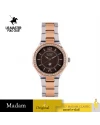 นาฬิกาข้อมือ US MASTERS POLO CLUB USM-EE01-SRG-BR FIRST LADY CLASSIC DIAMOND 32 MM,SILVER ROSEGOLD / BROWN