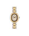 นาฬิกาข้อมือ PPC FONTAINEBLEAU PPC-EB07-SGD-LGD OVALE MODERN DATE 26 MM,SILVER GOLD / LIGHT GOLD