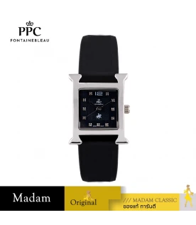 นาฬิกาข้อมือ PPC FONTAINEBLEAU PPC-EC13-BK-BK DORÉE CLASSIC H 22.5 MM,BLACK / BLACK