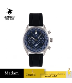 "นาฬิกาข้อมือ US MASTERS POLO CLUB USM-DL01-BK-BU  SPEEDKING ELITE DATE 42 MM,BLACK / BLUE"