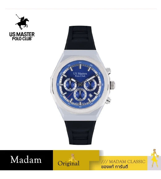นาฬิกาข้อมือ US MASTERS POLO CLUB USM-DE07-BU GRAN TURISMO TITAN 45 MM,BLUE