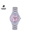 นาฬิกาข้อมือ US MASTERS POLO CLUB USM-EE03-LPK FIRST LADY LUXE DIAMOND DATE 33 MM,LIGHT PINK