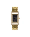 นาฬิกาข้อมือ PPC FONTAINEBLEAU PPC-EC03-GD-BK DORÉE DIAMOND GALLERY DATE 21 MM,GOLD / BLACK