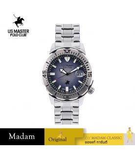 นาฬิกาข้อมือ US MASTERS POLO CLUB USM-EE07-LBU OHIO CLASS JAGUAR DATE 43 MM,LIGHT BLUE