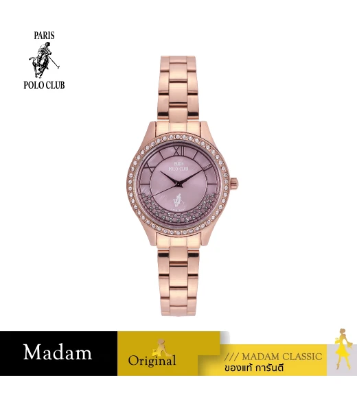นาฬิกาข้อมือ PPC FONTAINEBLEAU PPC-DC45-RG-PK ÉTOILE RÉSEAU 33 MM,ROSEGOLD / PINK