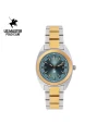 นาฬิกาข้อมือ US MASTERS POLO CLUB USM-DE05-SGD-OGN BOSTON CLASSIC 35 MM,SILVER GOLD / ORIENT GREEN