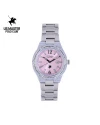 นาฬิกาข้อมือ US MASTERS POLO CLUB USM-EE03-LPK FIRST LADY LUXE DIAMOND DATE 33 MM,LIGHT PINK