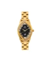 นาฬิกาข้อมือ PPC FONTAINEBLEAU PPC-ED12-GD-BK CANNES ETERNAL GEMS 22 MM,GOLD / BLACK