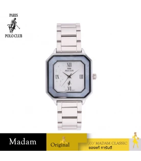 นาฬิกาข้อมือ PARIS POLO CLUB PPC-DA06-WE  30 MM,WHITE	