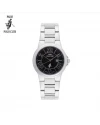 นาฬิกาข้อมือ PARIS POLO CLUB PPC-DA05-BK  33 MM,SILVER / BLACK	