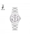นาฬิกาข้อมือ PARIS POLO CLUB PPC-DA05-WE  33 MM,WHITE	