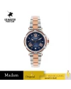 นาฬิกาข้อมือ US MASTERS POLO CLUB  USM-DH03-SRG-BU FIRST LADY STRING ROMAN DATE SILVER ROSEGOLD / BLUE 36 MM,SILVER ROSEGOLD / BLUE