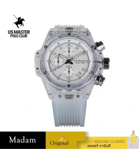 นาฬิกาข้อมือ US MASTERS POLO CLUB USM-DI01-WE GRAN TURISMO SUPERLEGGERA R5 35 MM,WHITE