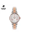 นาฬิกาข้อมือ US MASTERS POLO CLUB USM-DH03-SRG-WE FIRST LADY STRING ROMAN DATE SILVER ROSEGOLD / WHITE 36 MM,SILVER ROSEGOLD / WHITE