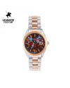 นาฬิกาข้อมือ US MASTERS POLO CLUB USM-EC03-SRG-BR NEW YORK BALLOON DATE 36 MM,SILVER ROSEGOLD / BROWN