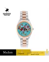 นาฬิกาข้อมือ US MASTERS POLO CLUB USM-EC03-SRG-CY NEW YORK BALLOON DATE 36 MM,SILVER ROSEGOLD / CYAN