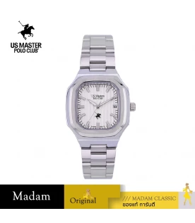 นาฬิกาข้อมือ US MASTERS POLO CLUB USM-DI02-WE TIMES SQUARE GRAND CURTAIN DATE 35 MM,WHITE