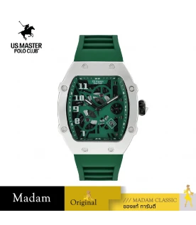 นาฬิกาข้อมือ US MASTERS POLO CLUB USM-DK01-GN-GN RX-1 VORTEX M.3 43 MM,GREEN / GREEN