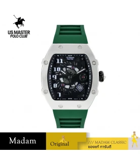 นาฬิกาข้อมือ US MASTERS POLO CLUB USM-DK01-GN-BK RX-1 VORTEX M.3 43 MM,GREEN / BLAC