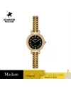 นาฬิกาข้อมือ US MASTERS POLO CLUB USM-DH05-GD-BK FIRST LADY PRINCESS DIAMOND 30 MM,GOLD / BLACK