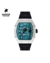 นาฬิกาข้อมือ US MASTERS POLO CLUB  USM-DK01-BK-RCY RX-1 VORTEX M.3 43 MM,BLACK / CYAN