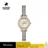 WATCH US MASTERS POLO CLUB USM-DH05-SGD-WE FIRST LADY PRINCESS DIAMOND 30 MM,SILVER GOLD / WHITE